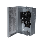 Disconnect, Mtl, 3-Ph, 30A, Fusible, Door