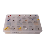 18 Compartment Assorted Terminal Kit, 324 Terminals