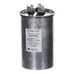 Round Run Capacitor, 50/5UF, 370/440V