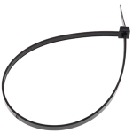 Nylon Black Assorted Wire Ties, 28 pk