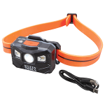 Rechargeable Auto-Off Head Lamp W/ Strap