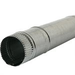 10" x 5' Snap Lock Pipe, 30Ga