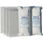 Replacement Media Pads for MicroClean 95 CG Air Cleaner, 20" x 25", 3-Pack