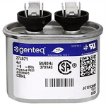 Flat Single Run Capacitor, 4 MFD, 370V