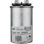Round Single Run Capacitor, 35 MFD, 370V