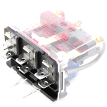 Power Relay, 50/60 Hz, Three-Pole, Single-Throw