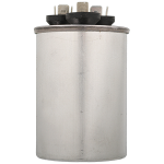 Round Dual Run Capacitor, 60/10 MFD, 370V