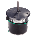 Condenser Fan Motor W/Rainshield, 1/3 hp, 850pm, 1-Speed, CCW, 208/230