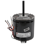 Blower Motor, 1/2 hp, 1075 rpm, 3-Speed, CCW, 460V