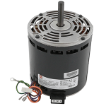 Blower Motor, 1 hp, 1075 rpm, 3-Speed, CCW, 460V