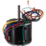 Blower Motor, 1/3 hp, 1075 rpm, 4-Speed, CCW, 115V
