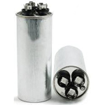 Round Dual Run Capacitor, 70/5 MFD, 440V