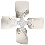 Fan Blade, 24", CW, 4-32, 1/2" Bore