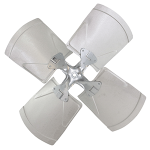 Fan Blade, 22", CW, 4-31, 1/2" Bore