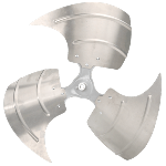 Fan Blade, 22", CW, 3-28, 1/2" Bore