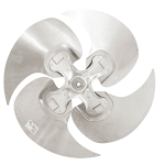 Fan Blade, 22", CW, 4-34, 1/2" Bore