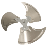 Fan Blade, 24", CW, 3-22 1/2" Bore