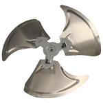 Fan Blade, 24", CW, 3-16 1/2" Bore