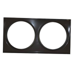 Roof, Cond, Pred., With 2 Rd. Fan Guards