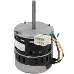 Programmed ECM Blower Motor, 1/2 hp, 1400 rpm, 5-Speed, 230V
