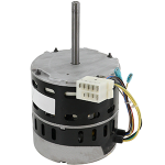 Programmed ECM Blower Motor, 1/2 hp, 1400 rpm, 5-Speed, 230V