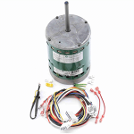 ECM Blower Motor, 1-1/2 hp, 1075 rpm, Reversible,115/208/230V