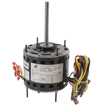 Blower Motor, 1/2-1/6 hp, 1075 rpm, 4-Speed, Reversible, 208/230V