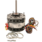 Blower Motor, 1/3 hp, 1075 rpm, 3-Speed, Reversible, 208/230V