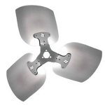 Fan Blade, 22", CCW, 3-27
